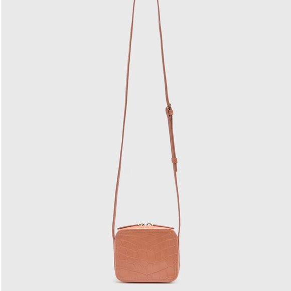 French designer A.P.C. Mini Louisette Leather Bag in Powder Pink BNWT + Dustbag - Picture 13 of 16